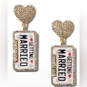 Baublebar Getting Married Earrings